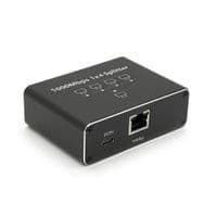 Активный RJ45 сплитер 1=&amp;gt;4 порта, поддерживает 1000Mbps, with Type-C power supply