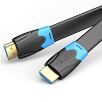 Кабель Vention Flat HDMI Cable 1.5M Black