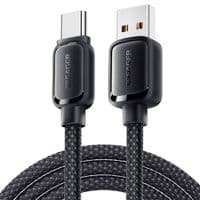 Кабель ESSAGER TD01-P USB to Type-C 100W black