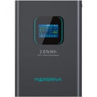 Аккумуляторная батарея Marsriva LiFePO4 battery, 25.6V/102Ah, 2.61KWH, wall mounted