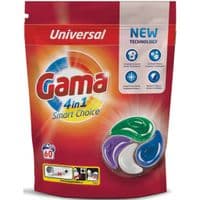 Капсули для прання Gama 4 in 1 Universal 60 шт. (8435495836728)