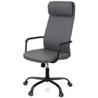 Офісне крісло Аклас Бейкер HR KD TILT Сірий (PU grey) (00146352)