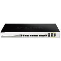 Комутатор DXS-1210-16TC/E (Smart L2+ Switch 12x10GBase-T, 2x10GBase-X SFP+, 2xCombo 10GBase-T/SFP+, CLI, RJ45 Console)