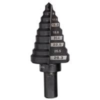 Сверло Milwaukee ступенчатое Step Drill, для электриков PG7-PG21 с шагом 2мм (48899321)