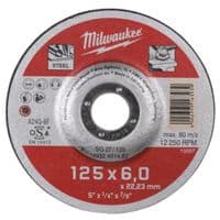 Круг отрезной Milwaukee по металлу, SCS 41/125х6, 125мм (4932451482)