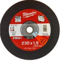 Круг отрезной Milwaukee по металлу, SCS 41/230х1,9 PRO+, 230мм (4932451490)