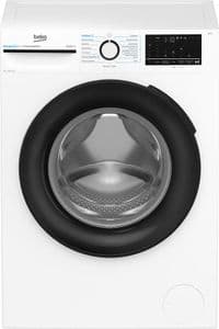 Пральна машина Beko фронтальна, 8кг, 1400, A+++, 55см, дисплей, інвертор, пара, білий