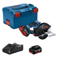 Пиа дискова Bosch GKM 18V-50 акумуляторна, 2*18 В 5 Аг, 136 мм, 4250 об/хв, 2.2 кг