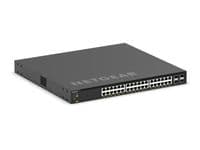 Комутатор NETGEAR M4350-36X4V (XSM4340CV), 36x10G/Multi-Gig PoE++, 280Вт (можливо збільшити до 1760Вт), 4xSFP28 25G, керований L3 з можливістю стекування