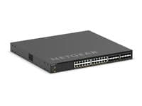 Комутатор NETGEAR M4350-24X8F8V (XSM4340V), 24x10G/Multi-Gig PoE++, 290Вт(можливо збільшити до 1770Вт), 8xSFP+, 8xSFP28 25G, керований L3 з можливістю стекування
