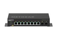 Коммутатор NETGEAR M4250-8G2XF-PoE+ (GSM4210PX), 8xGE PoE, 2xSFP+, 220Вт, AV Line, Управляемый L2