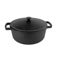 Кастрюля Brizoll чугунная с крышкой 6 л (P-6L-1)