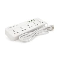 Сетевой фильтр LDNIO SС5614, 5 Розеток + 6 USB, 2 м, сечение 3х0, 75мм, White, Box