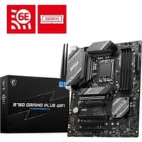 Материнская плата s1700/4DDR4/HDMI/DP/5PCIe/4SATA/ 2M.2/LAN2.5Gb B760 GAMING PLUS WIFI DDR4