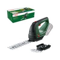 Ножницы для травы аккумуляторные Bosch AdvancedShear 18В-10 + насадка кусторез 10/20см шаг реза 8мм 1.85кг