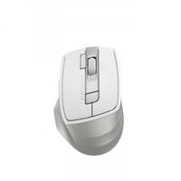 Миша бездротова A4Tech Fstyler FB45CS Air2 (Silver White), колір сірий+білий