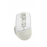 Миша бездротова A4Tech Fstyler FB45CS Air2 (Cream Beige), колір білий+бежевий