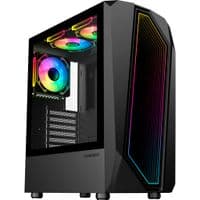 Корпус ATX без блока питания, закаленное стекло -ATX,ITX,VGA Card Length 330 mm,CPU Cooler Height Time Bandit