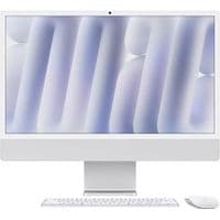24-inch iMac with Retina 4.5K display: Apple M4 chip with 8‑core CPU and 8‑core GPU, 16GB, 256GB SSD - Silver,Model A3247