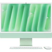 24-inch iMac with Retina 4.5K display: Apple M4 chip with 10‑core CPU and 10‑core GPU, 24GB, 512GB SSD - Green,Model A3137