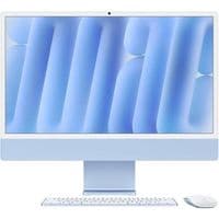 24-inch iMac with Retina 4.5K display: Apple M4 chip with 8‑core CPU and 8‑core GPU, 16GB, 256GB SSD - Blue,Model A3247