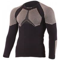 Термокофта Lasting Werolo 9070 - XXL/XXXL - чорний/сірий (002.001.3000)