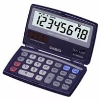 Калькулятор Casio SL-100VERA-WA-E, черный (CALC-CAS-SL-100VERA)
