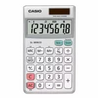 Калькулятор Casio SL-305ECO-W-EP, серебристый (CALC-CAS-SL-305ECO-W)