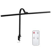 Настільна лампа Mealux Black з пультом (DL-1025 + remote Black)