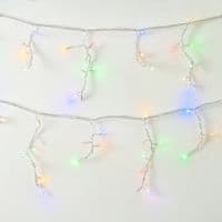 Гірлянда YES! Fun Бахрома 84 LED Різнокольорова 2 м Статична Конектор (974847)