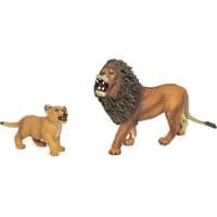 Фигурка Kids Team Сафари Лев и львенок (Q9899-A31_1)