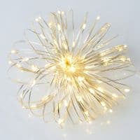 Гірлянда YES! Fun Нитка на мідному дроті 100 LED Тепло-біла 10 м Статична USB (975035)
