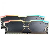 Комплект пам’яті LEXAR 32 ГБ (2x16 ГБ) THOR DDR5 6000 CL38 1,3 В з радіатором і RGB підсвічуванням, чорний колір, подвійна упаковка, EAN: 843367137572