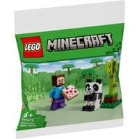 Конструктор LEGO recruitment Minecraft Стив и малыш-панда