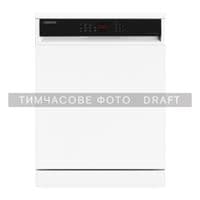 Посудомийна машина ARDESTO, 12компл., А++, 60см, дисплей, обробка парою, білий