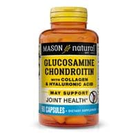 Антиоксидант Mason Natural Глюкозамін, хондроїтин з колагеном і гіалуронової кислоти. (MAV14539)