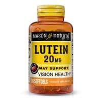 Антиоксидант Mason Natural Лютеин 20мг, Lutein, 30 гелевых капсул (MAV14028)