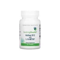 Вітамінно-мінеральний комплекс Seeking Health Вітамін B12 з L-5-MTHF, смак вишні, Active B12 With L-5-MTHF, 60 жувач (SKH-52006)