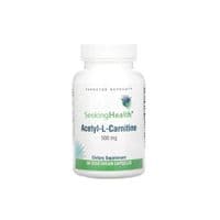 Амінокислота Seeking Health Ацетил-L-Карнітін, 500 мг, Acetyl-L-Carnitine, 90 вегетаріанських кан. (SKH-52008)