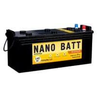 Аккумулятор автомобильный NANO BATT Econom 190A (евробанка)