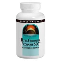 Минералы Source Naturals Ультра Хром Пиколинат 500мкг, 120 таблеток (SN0516)