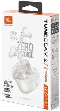 Bluetooth-гарнітура JBL Tune Beam 2 White (JBLTBEAM2WHT)