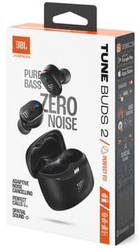 Bluetooth-гарнитура JBL Tune Buds 2 Black (JBLTBUDS2BLK)
