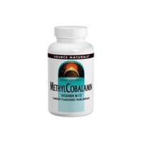 Витамин Source Naturals Метилкобаламин (В12) 5 мг, Вкус Вишни, 60 таблеток для расс (SNS-01329)