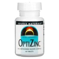 Минералы Source Naturals ОптиЦинк, 30 мг, OptiZinc, 60 таблеток (SN0847)