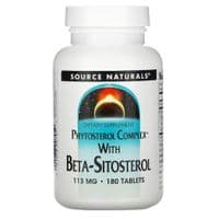 Травы Source Naturals Бета-Ситостерол 113 мг, 180 таблеток (SNS-00705)