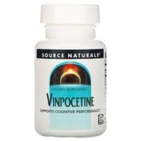 Травы Source Naturals Винпоцетин, 10 мг, Винпоцетин, 60 таблеток (SN1398)