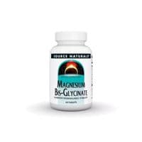 Минералы Source Naturals Магний Бисглицинат, Magnesium Bis-Glycinate, 60 таблеток (SN2131)