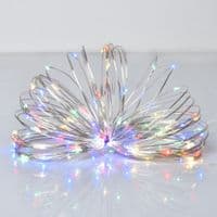 Гірлянда YES! Fun Нитка на мідному дроті 50 LED Різнокольорова 5 м Статична USB (975039)