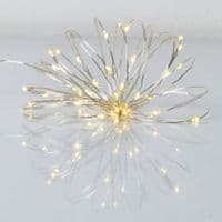 Гирлянда YES! Fun Нить на медной проволоке 50 LED Тепло-белая 5 м Статическая USB (975040)